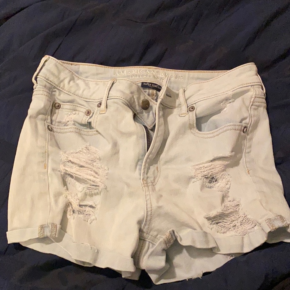 American eagle jean shorts